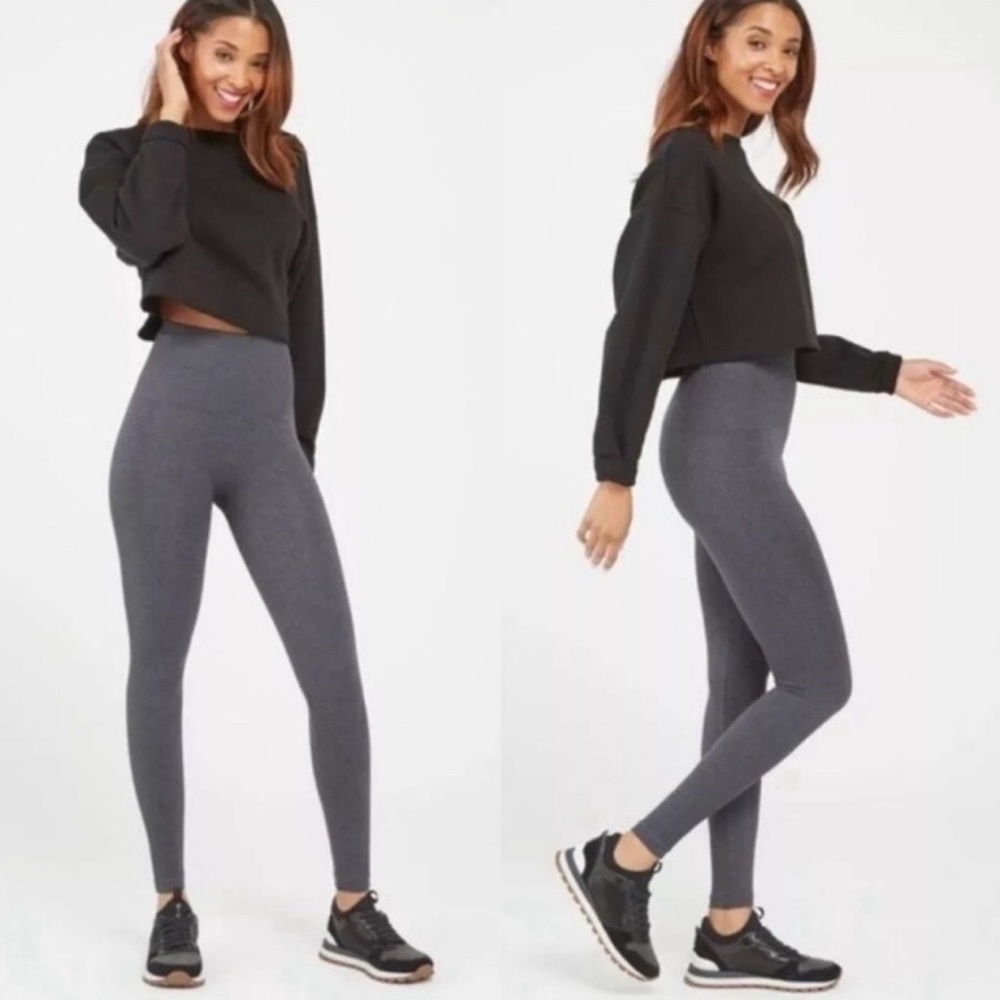 Spanx Women’s Size Large Gray Leggings